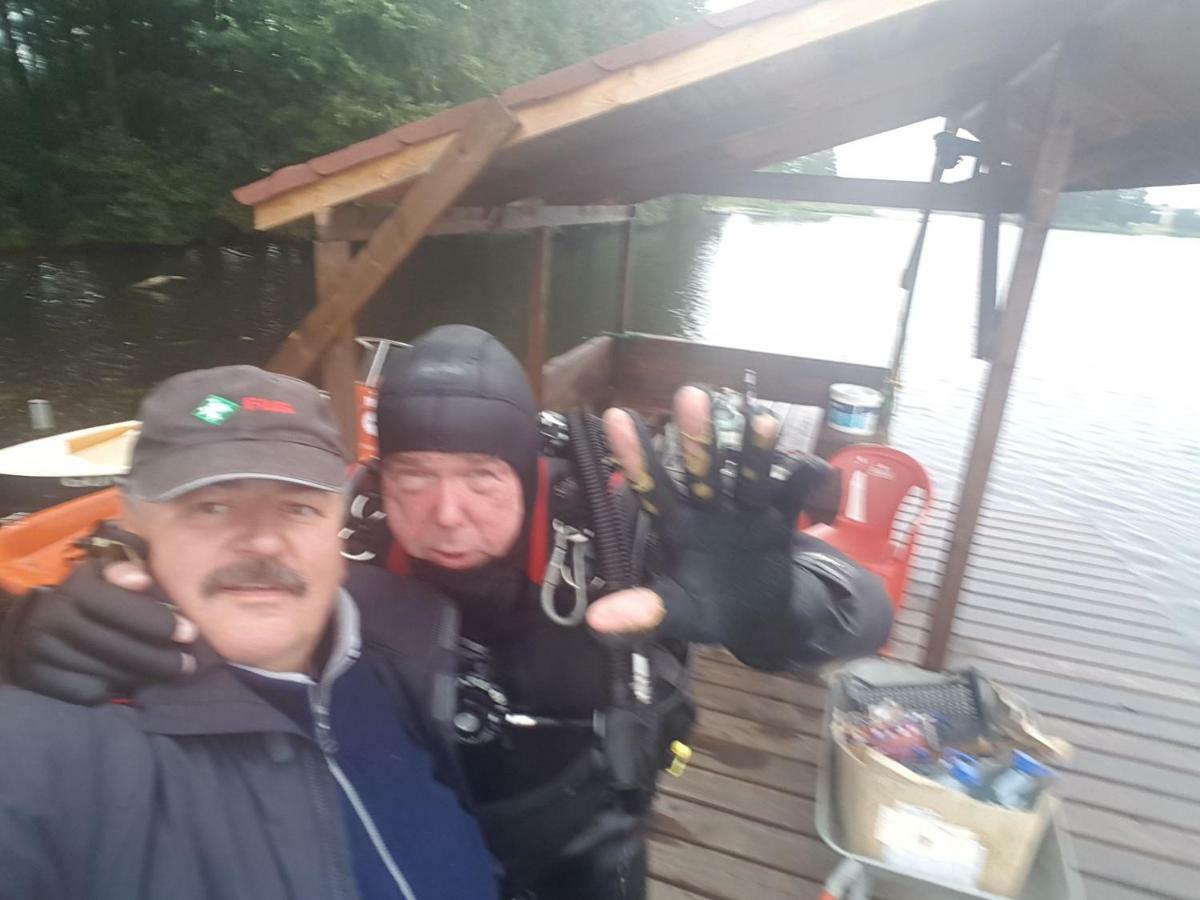 Przystan Kapitanat Daire Szczecinek Dış mekan fotoğraf